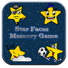 Star Faces Memory Game icône