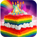 Hujan busur pembuat kue APK