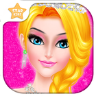 Star Girl Princess Makeover: Pink Princess Salon icône