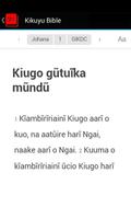 Kikuyu Bible captura de pantalla 1