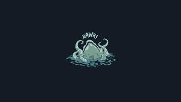 Octopus Live Wallpaper 스크린샷 2