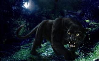 Black Panther Live Wallpaper capture d'écran 2