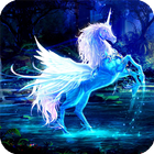 Unicorn Live Wallpaper icône