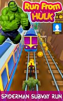 Subway avengers Infinity Run: spiderman & ironman imagem de tela 1