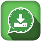 ikon Status downloader app for whatsap-Status download