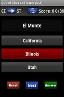 Quiz: Cities and States (USA) screenshot 2