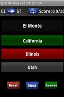 Quiz: Cities and States (USA) screenshot 3