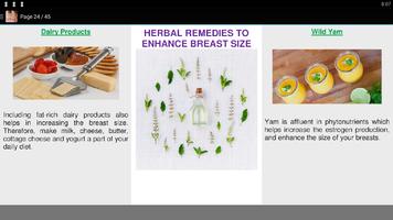 Home Remedy Breast Enlargement capture d'écran 2