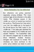 برنامه‌نما Ear Infection Home Remedies عکس از صفحه