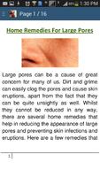 برنامه‌نما Large Pores Home Remedies عکس از صفحه