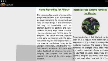 Home Remedy for Allergy تصوير الشاشة 1