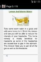 Headache Home Remedies تصوير الشاشة 1
