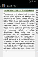 Kidney Stones Removal Remedies screenshot 1