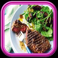 Steak Recipes الملصق