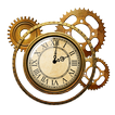 Steampunk Clock Widget