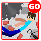 Stickman Destruction Editor Go icône