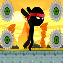 stickman run parkor run APK