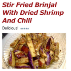 Stir Fried Brinjal icône