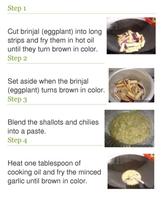 Stir Fried Brinjal تصوير الشاشة 2