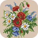 kruissteek bloemen-APK