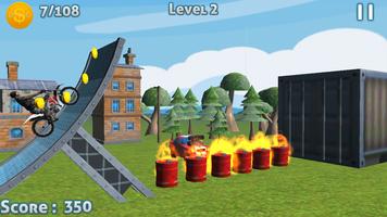 برنامه‌نما City Stunt Bike Racer 3D عکس از صفحه