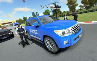 Police Land Cruiser Race capture d'écran 3