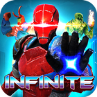 Infinite Crystals - War of Superheroes with Chaos icône