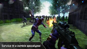 Last Dead Z Day: Zombie Sniper Survival Cartaz
