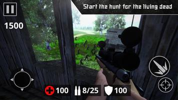 Last Dead Z Day: Zombie Sniper Survival 스크린샷 1
