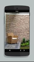 Natural Stone Wall Idea for Home Decor syot layar 3