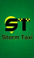 Storm Taxi Driver Affiche