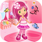 Strawberry Girl Dress up icon