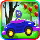 Pinguin Bird Jungle Car Racing ikon