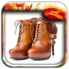 Womens Leather Boots simgesi