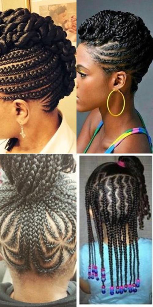 Straight Up Braids Beautified Hairstyles for Android - APK 