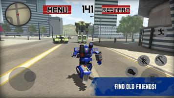 Strange Hero Robot Battle 3D imagem de tela 3