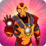 Strange Iron Hero Battle 3D icône
