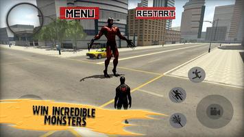 Strange Spider Hero Battle 3D تصوير الشاشة 1