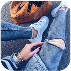 Street Fashion girl Style icon