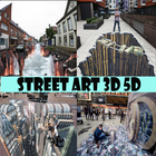 Street Art 3D 5D icône