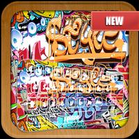 Street Graffiti Keyboard Emoji Theme imagem de tela 3