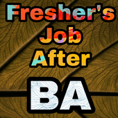 Freshers Job After BA ikona