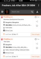 Freshers Job After BBA & BBM capture d'écran 1
