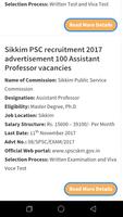 Government Job in Sikkim screenshot 3