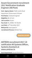 Government Job in Assam poster