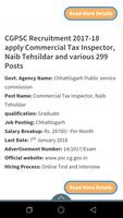 Government Job in Chhattisgarh captura de pantalla 3