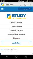 Study in Ukraine poster