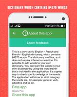 French English Dictionary اسکرین شاٹ 3