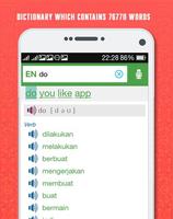 Indonesian English Dictionary capture d'écran 2
