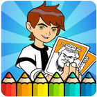 How To Color ben 10 alien ícone